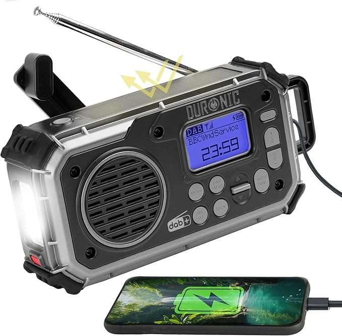 Radio solar Duronic SDAB1