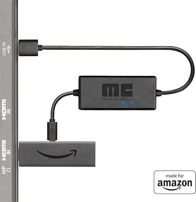 Adaptador de corriente para Fire TV Stick